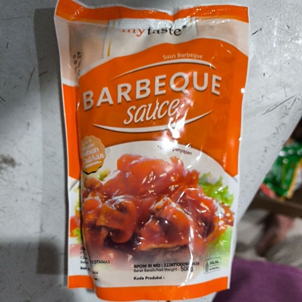 Saus Barbeque My Taste / Barbeque Sauce My Taste 500gr