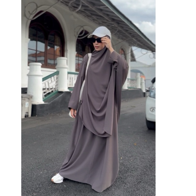 HAYYA SET HABIBA DAN KHIMAR FATEEMA HOKAIDO