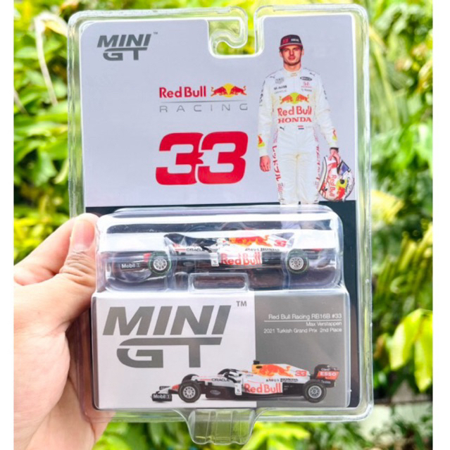 Diecast F1 Mini GT Red Bull RB16B #33 Max Verstappen 2021 Exclusive