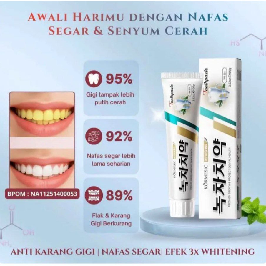 Probiotik Pasta Gigi Pemutih  Enamel Repair Whitening Toothpaste Sensitif Pasta Gigi Anti Karies