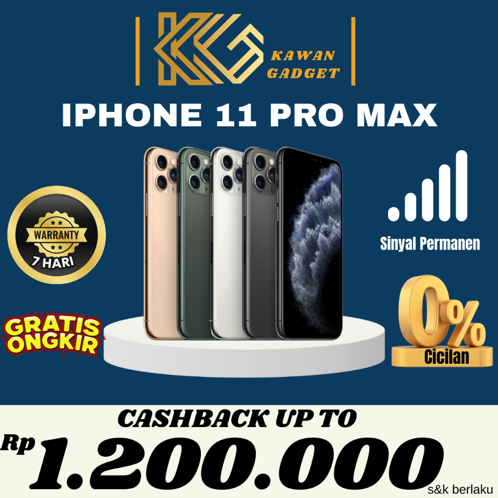 APPLE | Iphone 11 Pro Max iBox 512GB 256GB 64GB Second Fullset Original