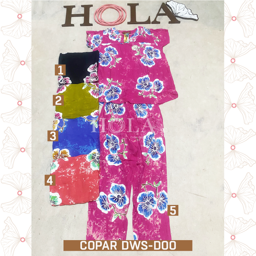 HOLA_FASH COPAR DEWASA SP TANGAN PENDEK