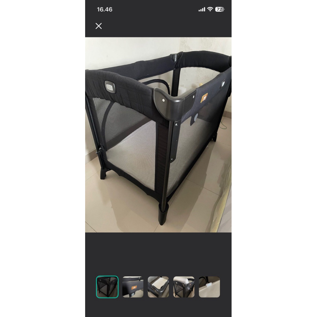 Joie baby crib/tempat tidur bayi/box bayi