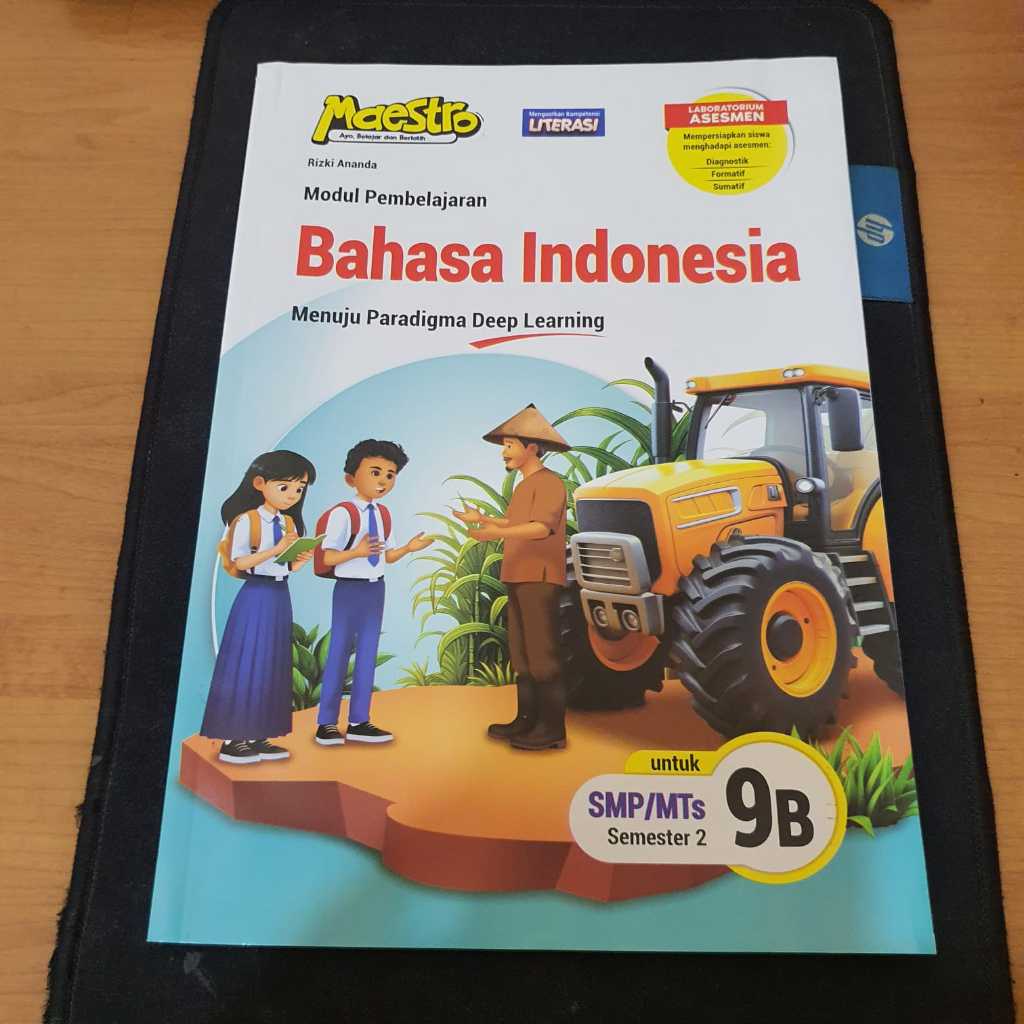 LKS Maestro Smt 2 - 2026 - Bahasa Indonesia SMP/MTs 9B (Kelas 9 Semester 2) - Menuju Paradigma Deep 
