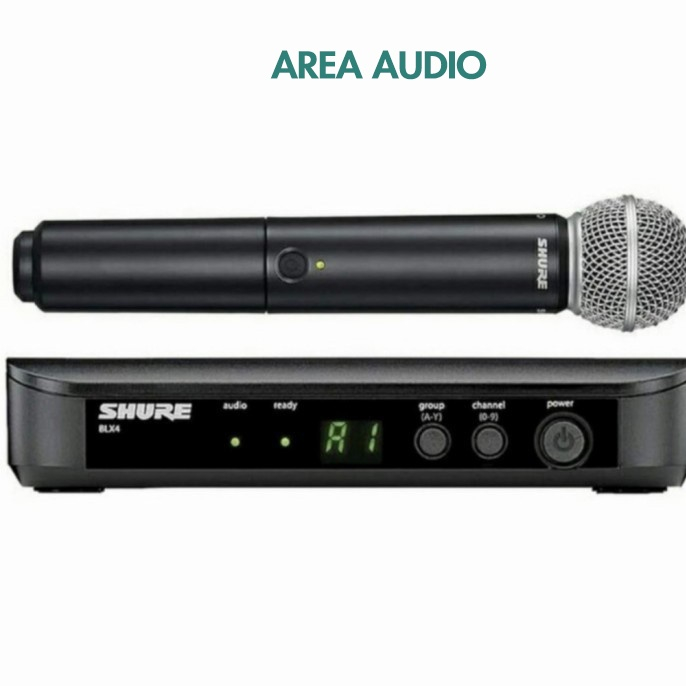 Mic Wireless SHURE BLX24 SM 58 / BLX 24 SM58 (ORIGINAL)