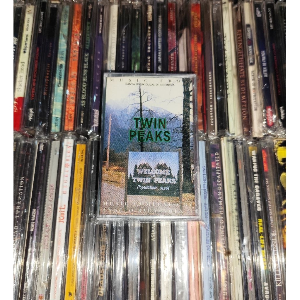 Kaset Angelo Badalamenti - Soundtrack From Twin Peaks