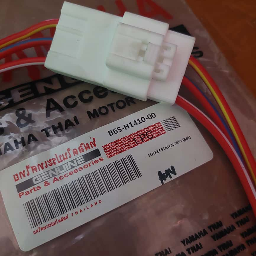 (Thailand) Soket Spul B65 Nmax Aerox Lexi Made In Thailand Soket Ecu Nmax Kabel Soket Socket Spul DI