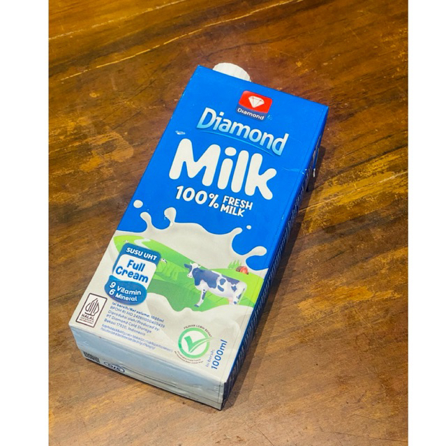 Diamond susu uht 1 liter