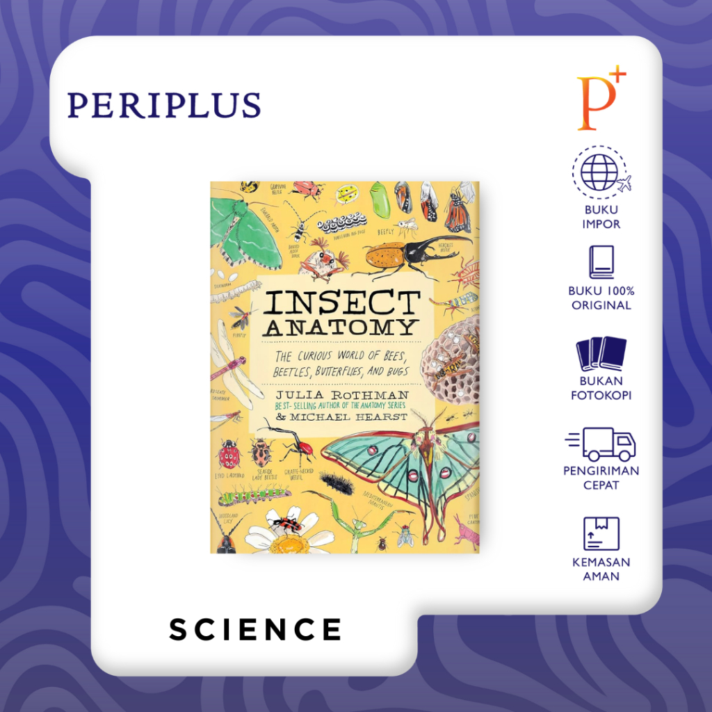 Insect Anatomy: The Curious World of Bees, Beetles, Butterflies, and Bugs - 9781635868784