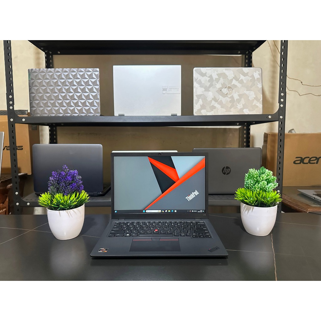 Laptop Semi Gaming Lenovo Thinkpad L14 Garansi Resmi VVIP - AMD Ryzen 7 PRO 7730U/RAM 16GB/SSD 512GB