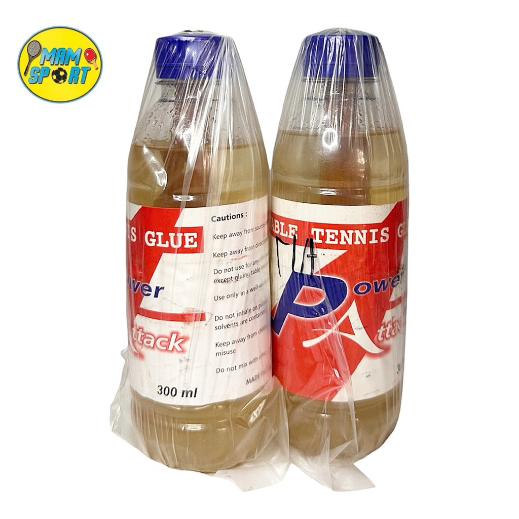 Lem Karet Bet Pingpong Tenis Meja Speed Glue POWER ATTACK 300ML Original