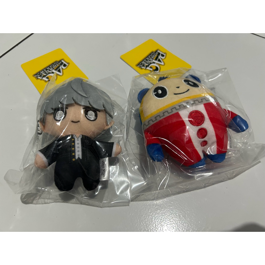 Persona 4 The Golden Plush keychain set (Yu Narukami & Teddie)