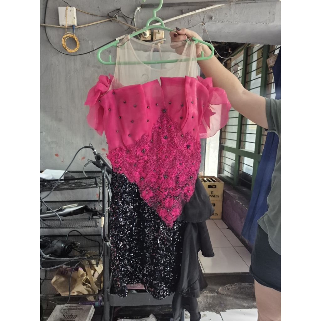 Baju penyanyi panggung premium prelove size L