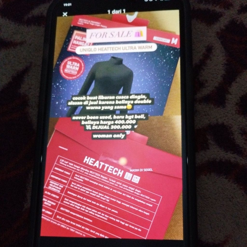 Uniqlo Ultrawarm Heattech