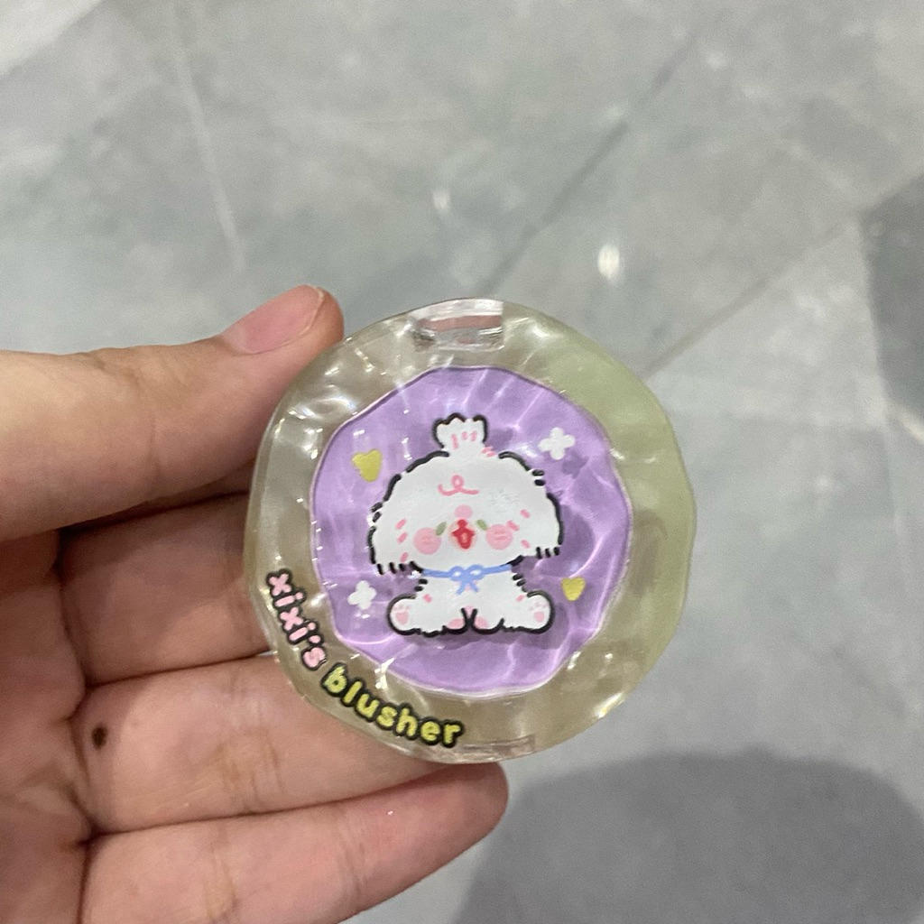 preloved blush on xixi purple blush