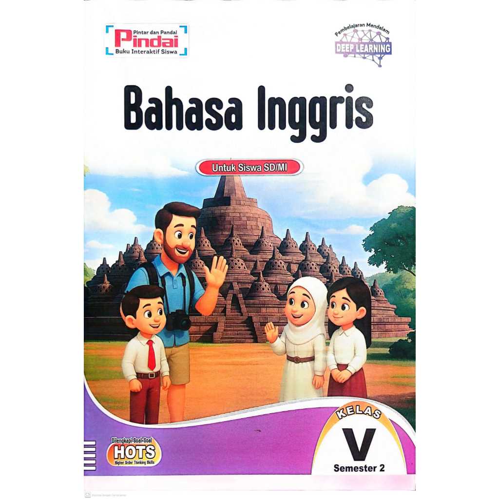 Buku LKS Bahasa Inggris kurikulum Merdeka Kelas 5 SD/MI Semester 2