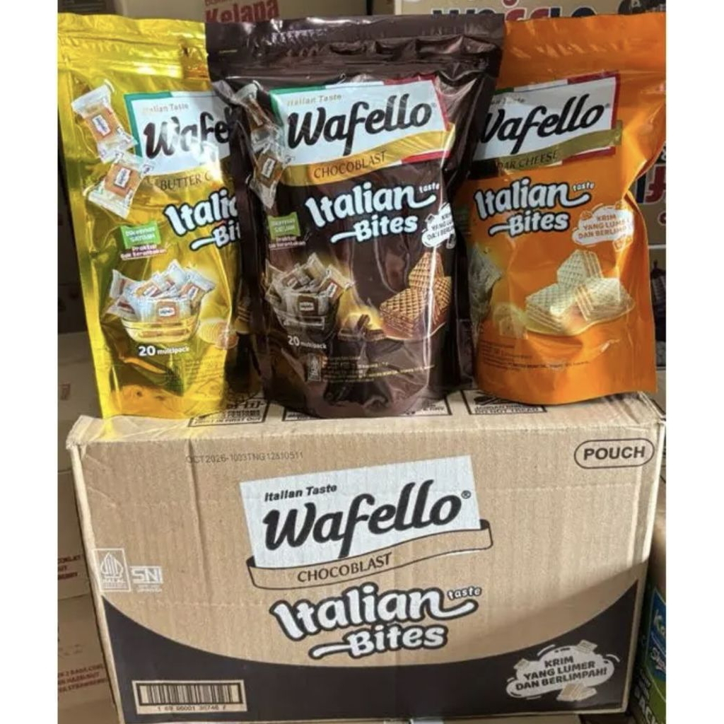 wafello italian bites pouch (1 dus)