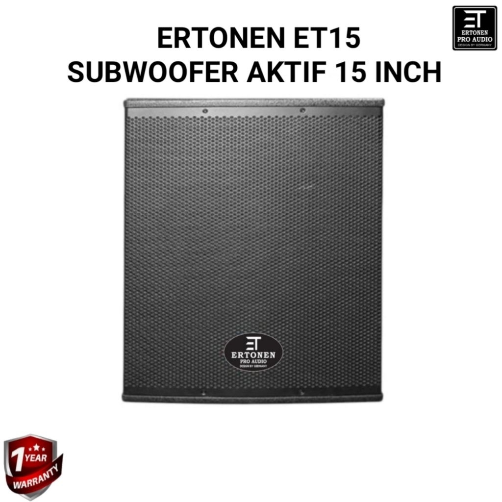 subwoofer aktif ertonen et15 15 inch