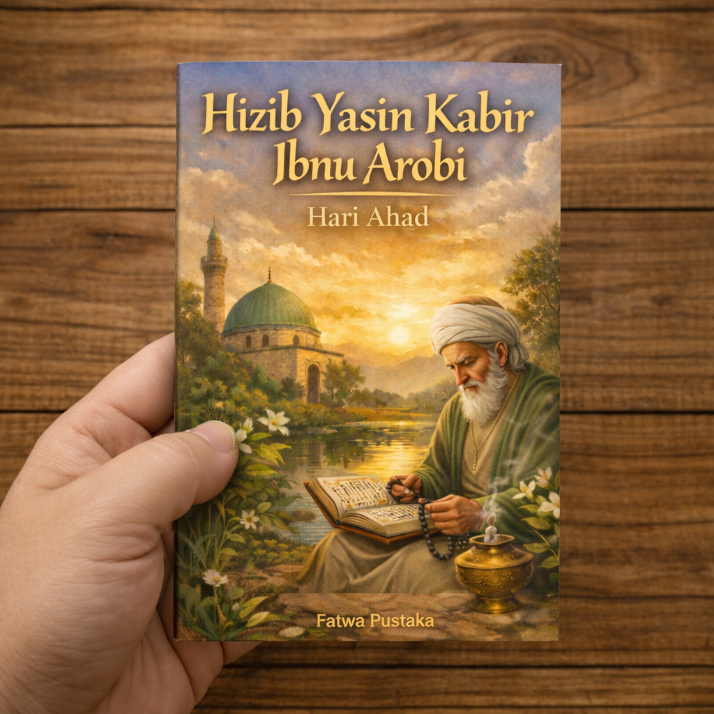 buku hizib yasin kabir ibnu arobi | 7 jilid (wirid harian ahad-sabtu)