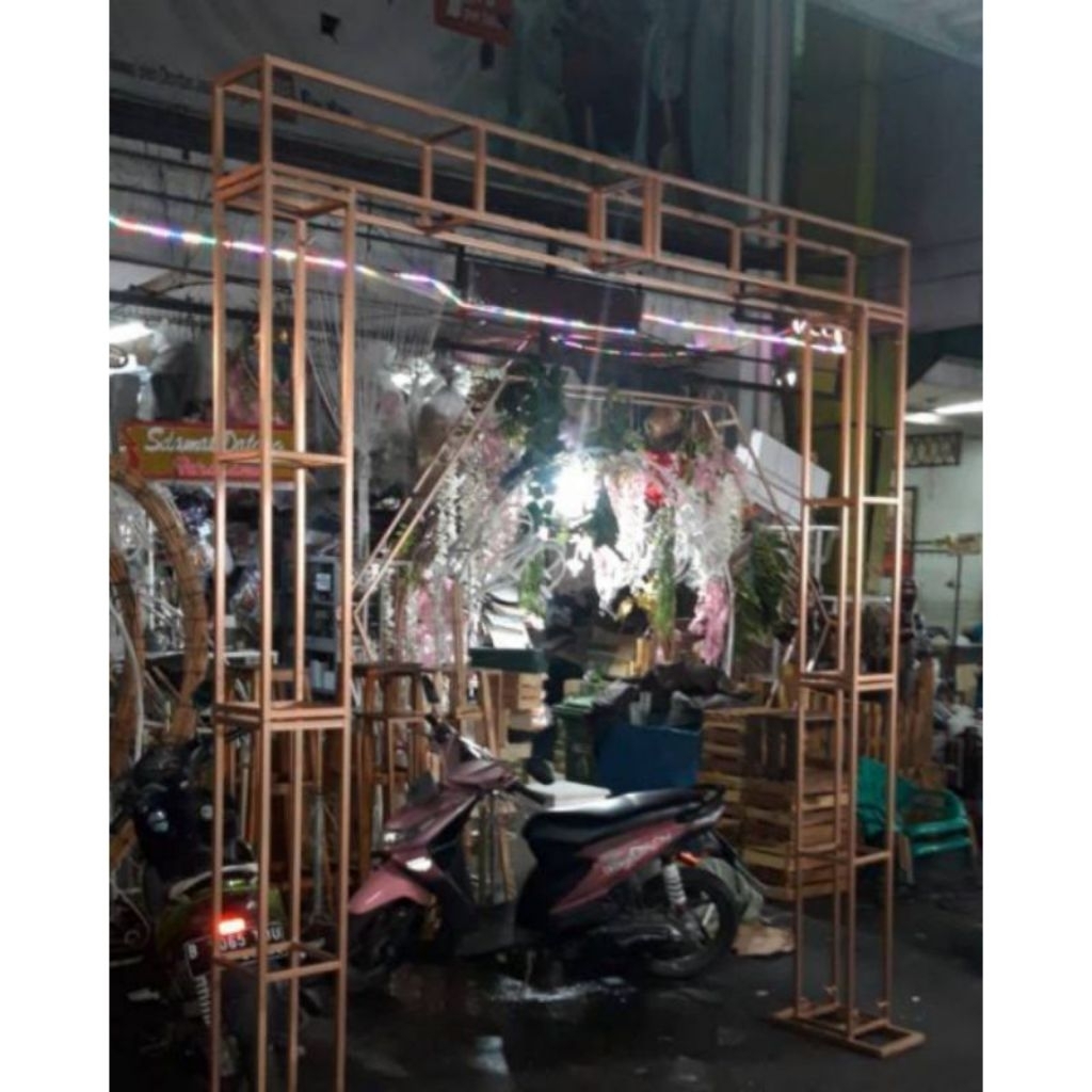 GAPURA Pintu Masuk dekorasi Backdrop wedding lamaran GAPURA JALAN