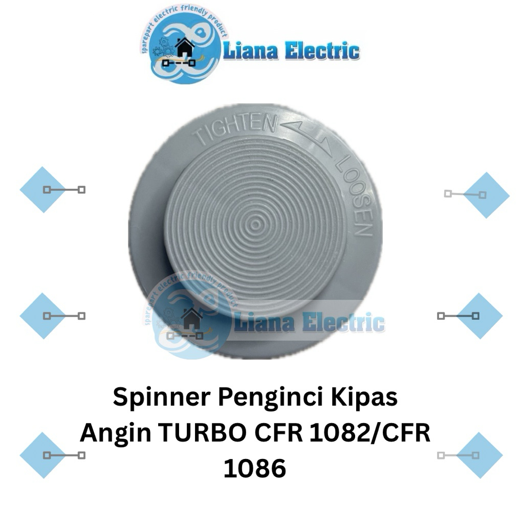 Spinner Pengunci Baling Kipas Angin TURBO CFR 1082