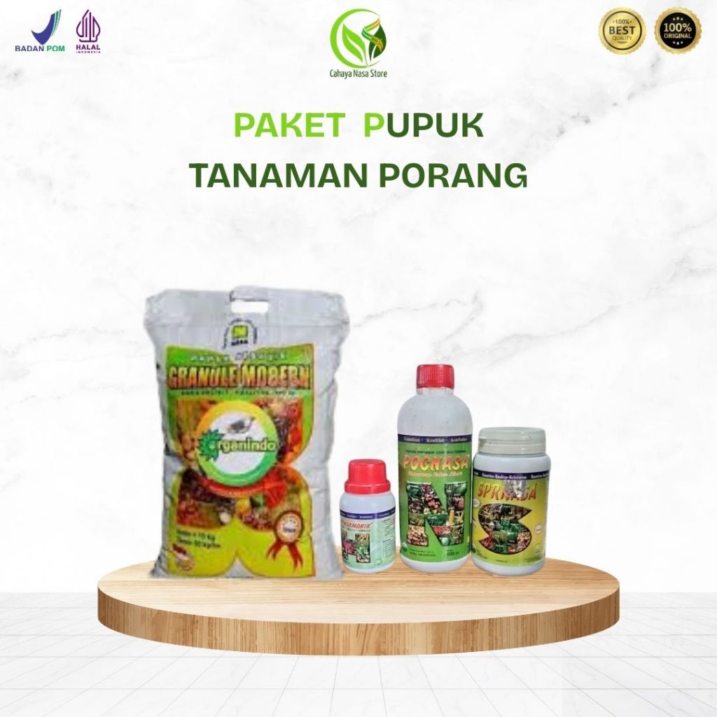 Pupuk Porang nasa organik cocok untuk semua jenis tanaman Granule superna POC nasa dan harmonik