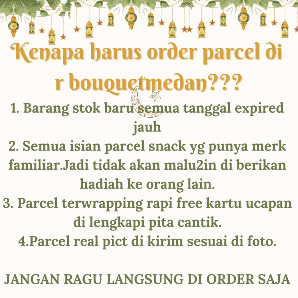 BESTPROMO (READY KHUSUS INSTAN)Parcel Lebaran/Parcel Idul Fitri/Parcel medanParcel Natal dan tahun