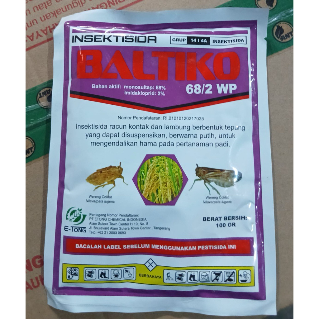 Baltiko monosultap dan imidacloprid ampuh basmi semua jenis wereng
