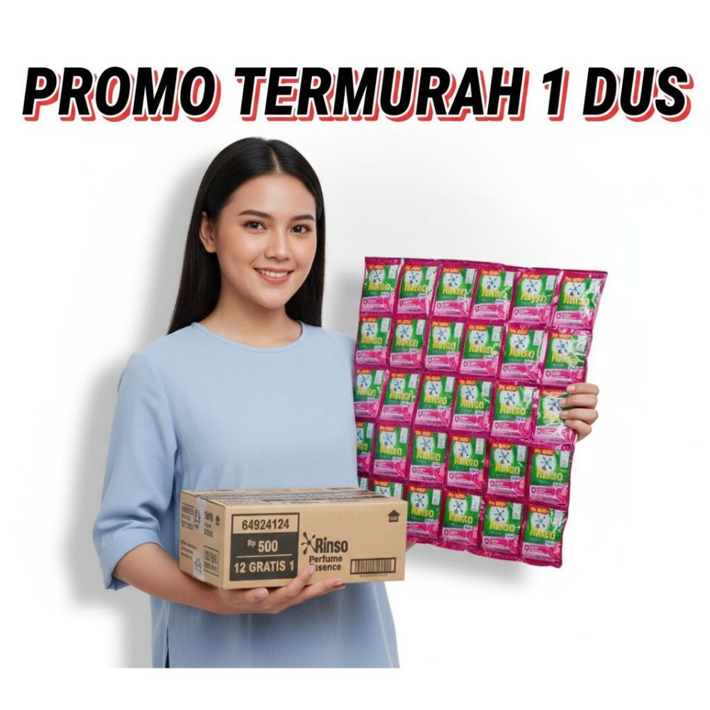 Rinso Cair Sachet [1 Dus / Karton]