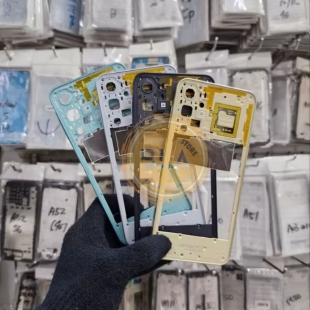 BEZEL TUTUP MESIN TULANG TENGAH BEZEL SAMSUNG GALAXY A16 5G A166