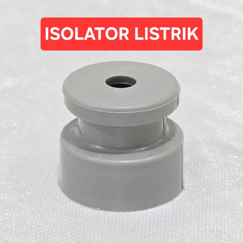 PROMO Isolator Plastik / Pengapian Listrik Pvc / isolator instalasi lampu listrik 1PCS