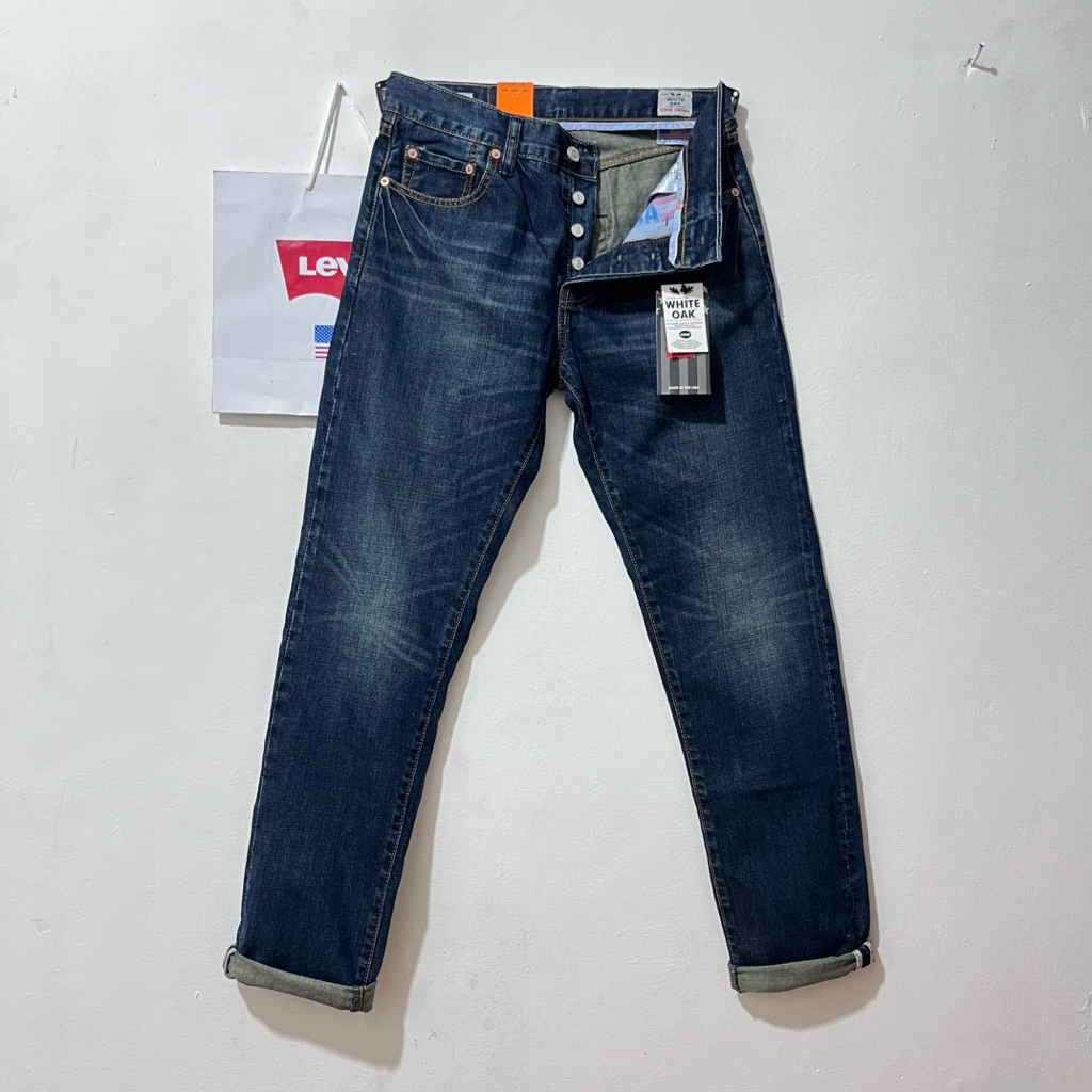 celana Panjang pria 501 madein USA selvedge reguler fit straight