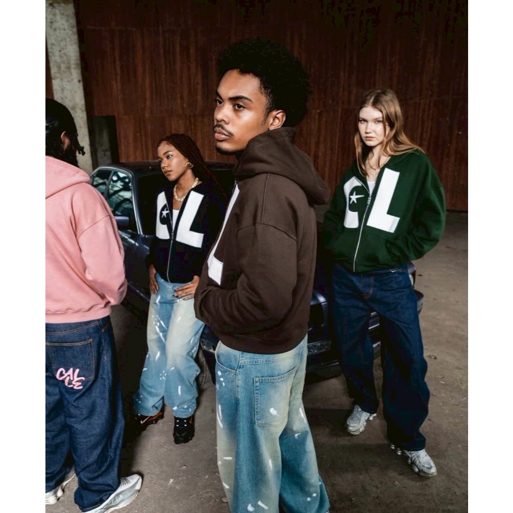 100% Original Calle De Larache Tersedia Jaket  Sweater Hoodie Pria Wanita Trending Kalcer Quality