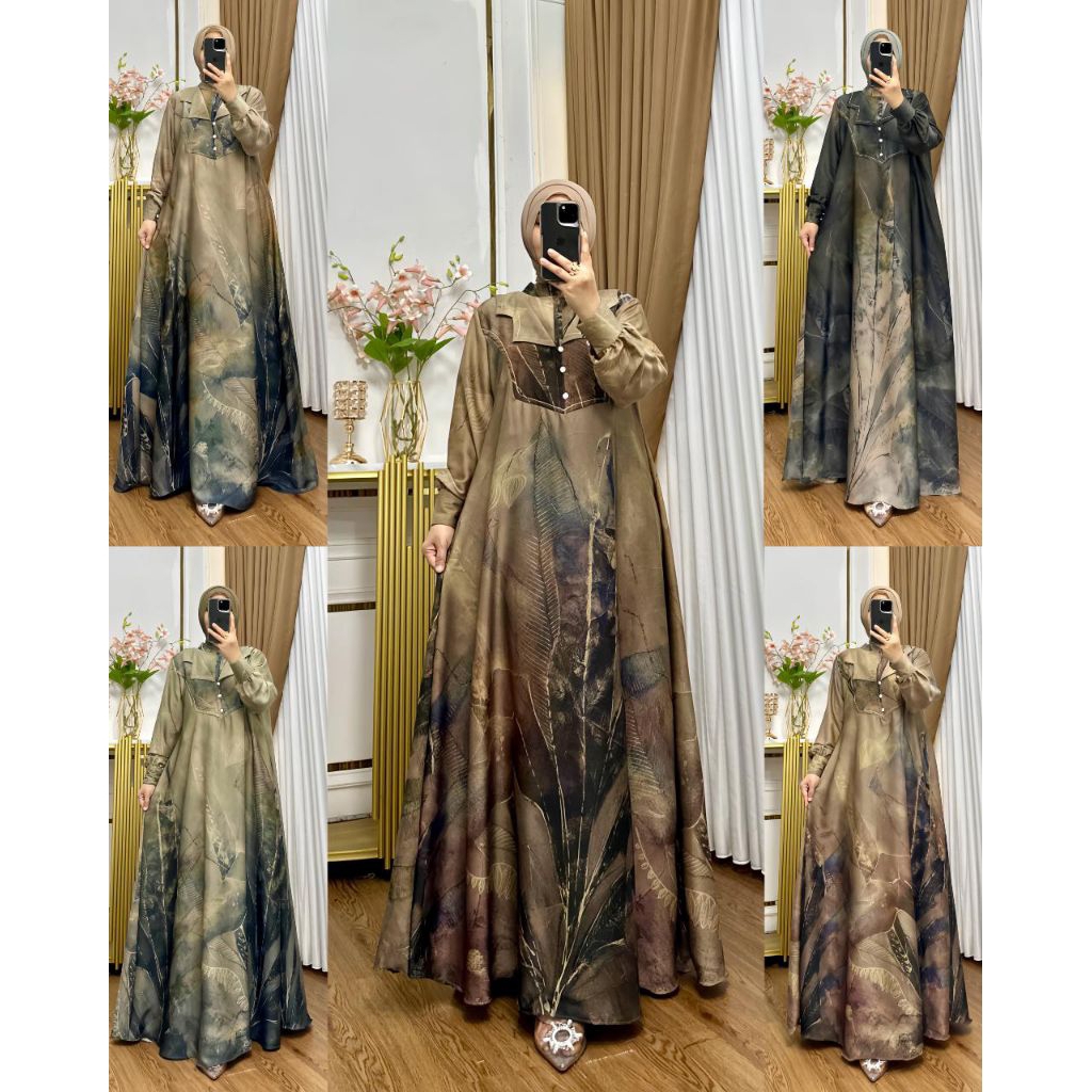 Gamis Aswan/ medina dress/ gamis abaya