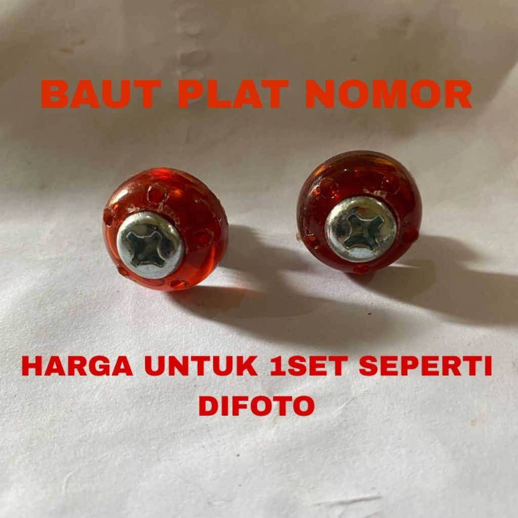 baut plat nomer variasi / baut plat nomer / baut variasi motor