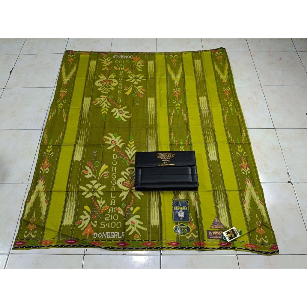 COD Sarung Donggala S100 full sutra Grade Gold original