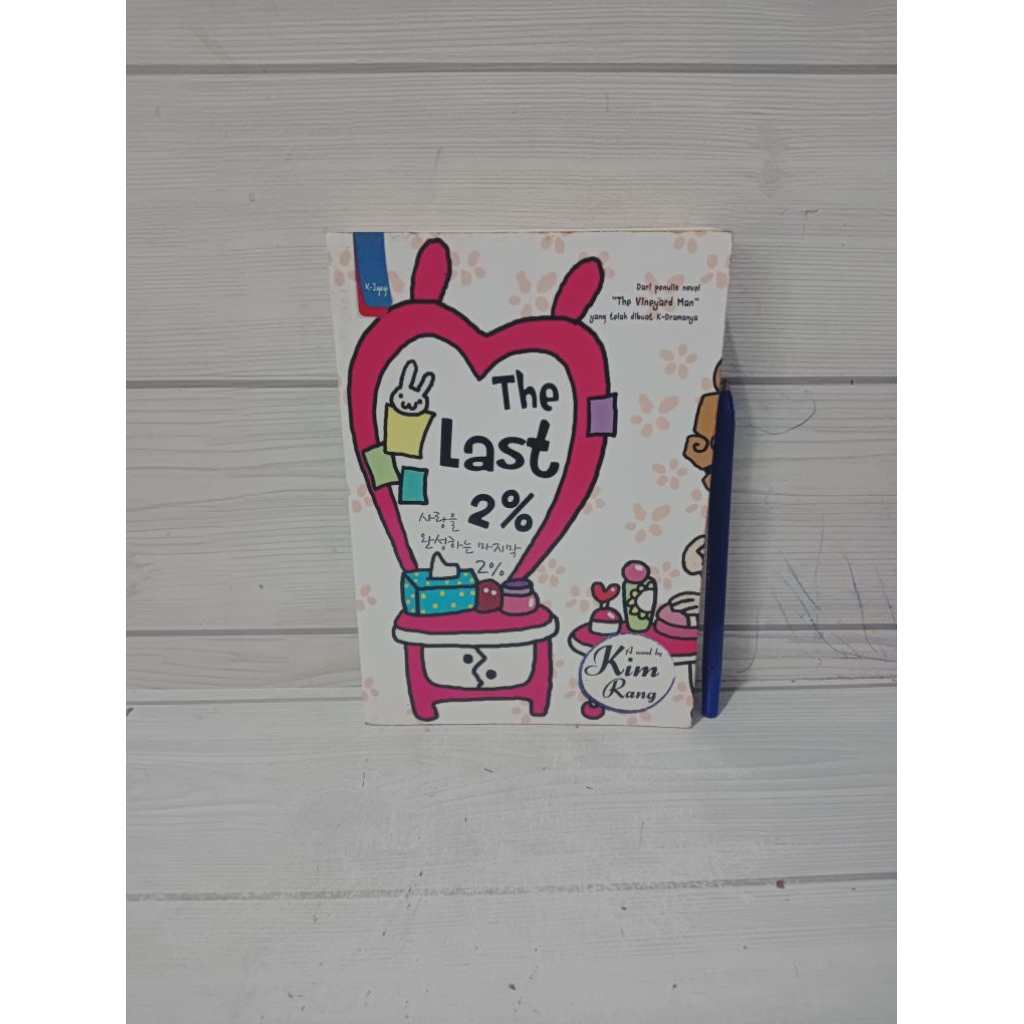 novel original THE Last 2% by Kim Rang