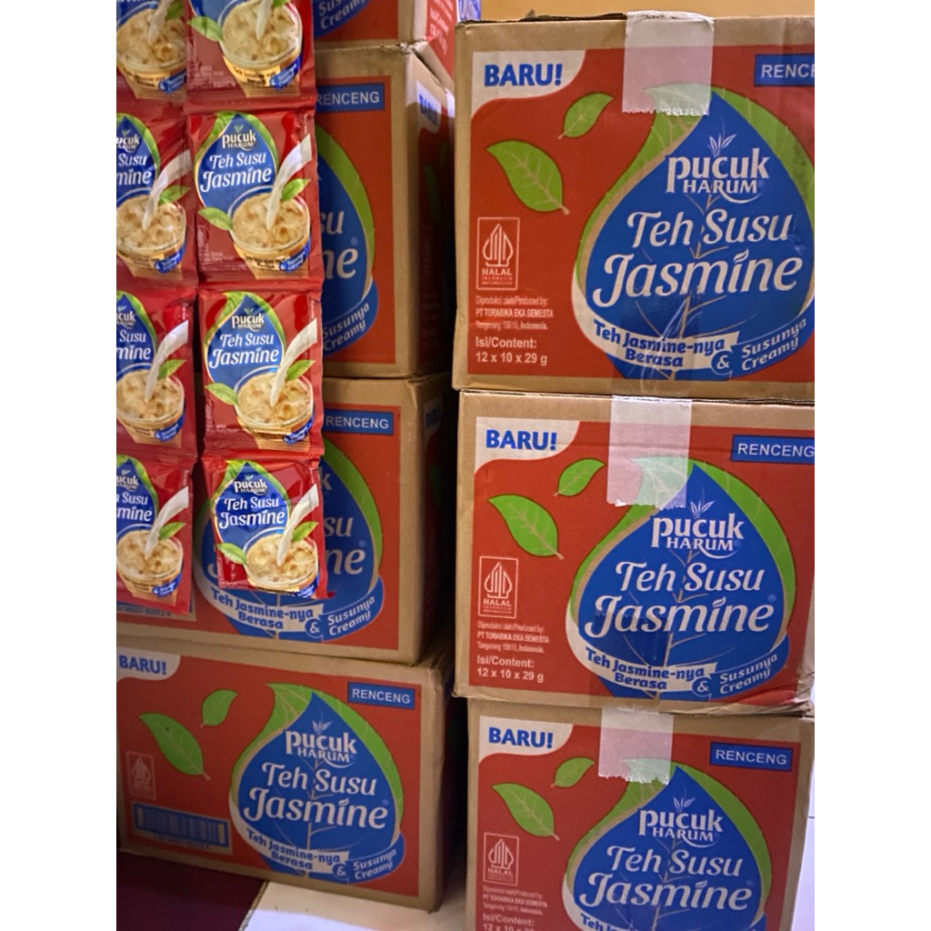 TEH SUSU JASMINE PUCUK HARUM KARTON