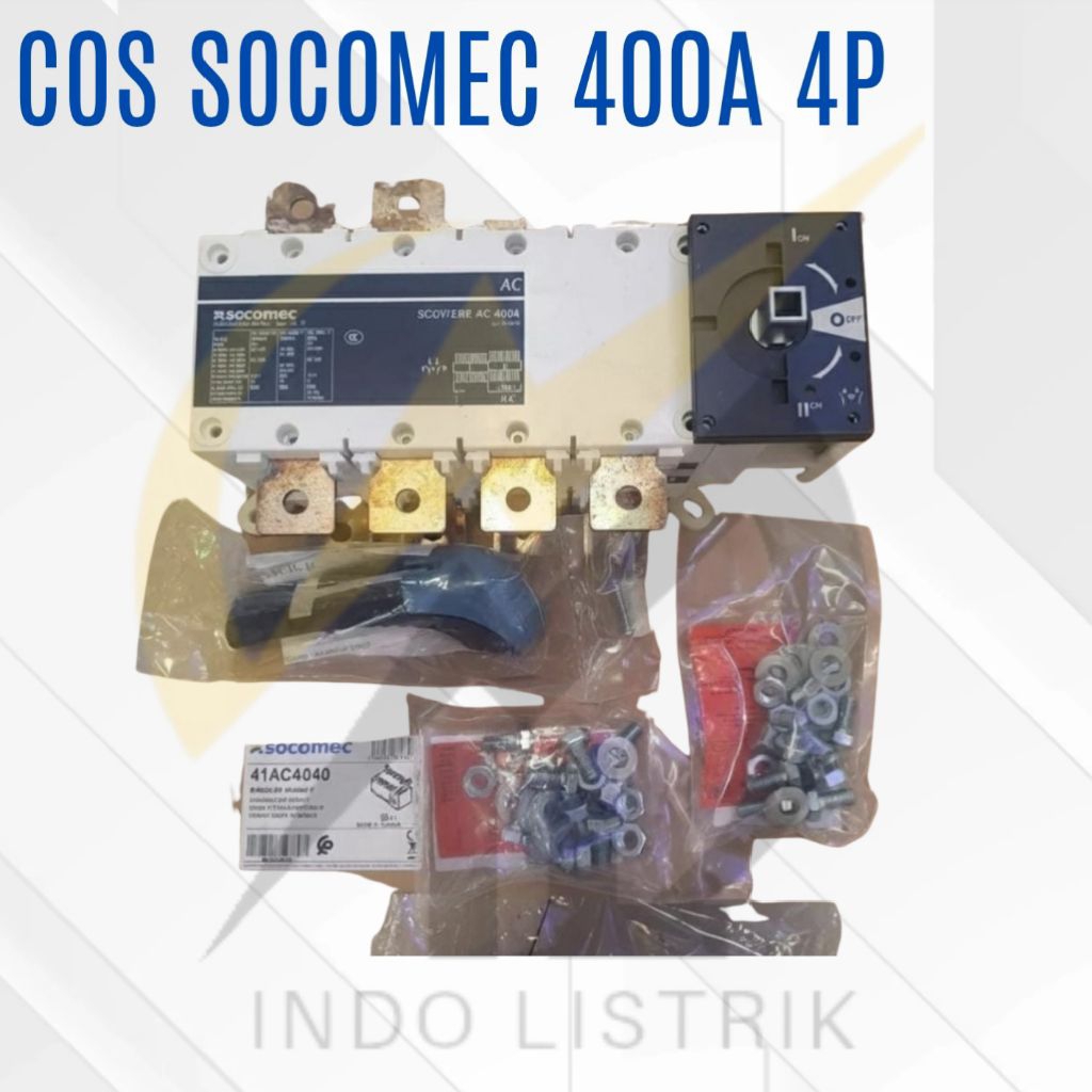 Cos Socomec 400A 4P Cos Socomec 400A 4 Phase