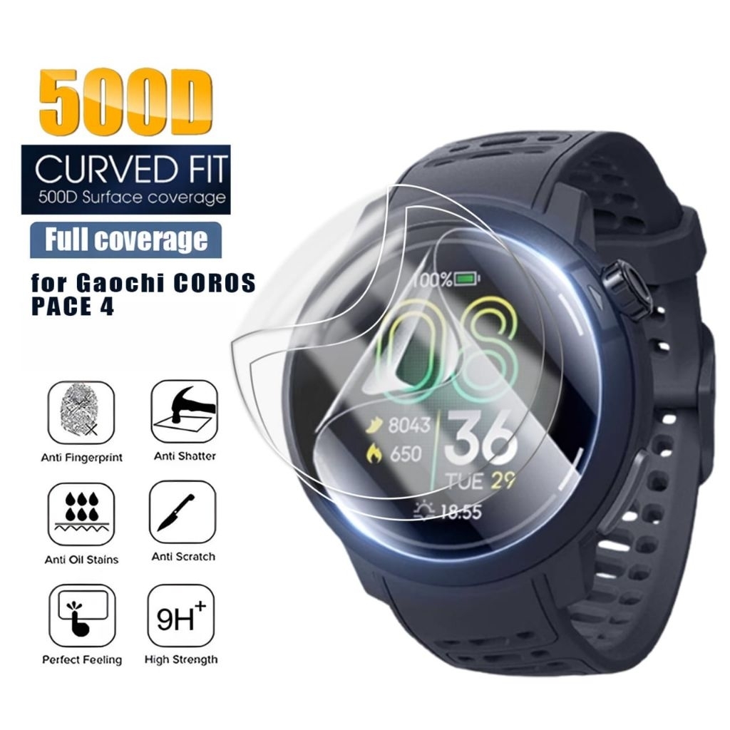 Hydrogel COROS PACE 2 / PACE 3 / PACE 4 / PACE PRO / COROS NOMAD premium Screen Protector