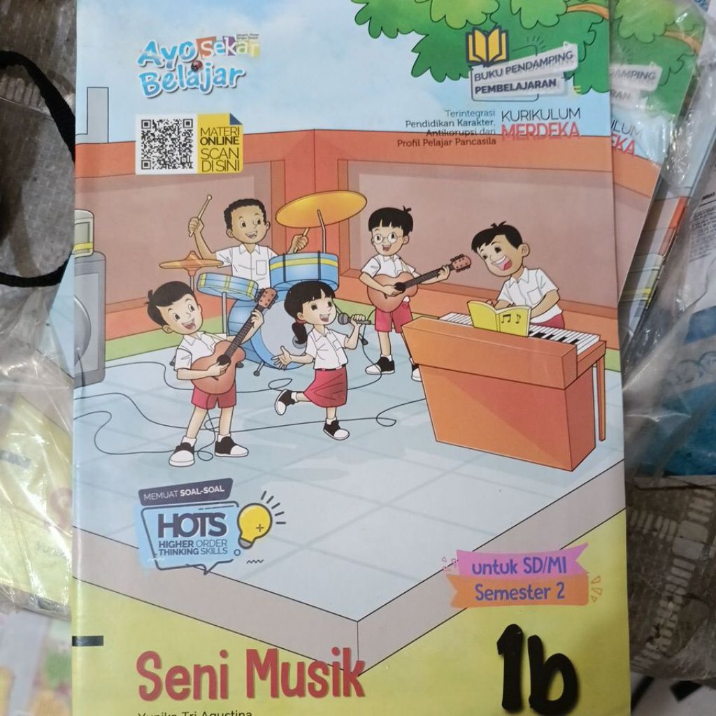 LKS SEKAR SENI MUSIK KELAS 1 TAPEL 2023