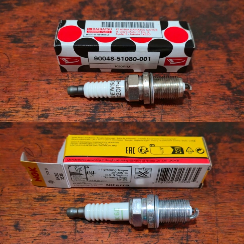 Spark Plug Busi Zebra Jumbo S89 Espass S91 1.3cc Denso/NGK