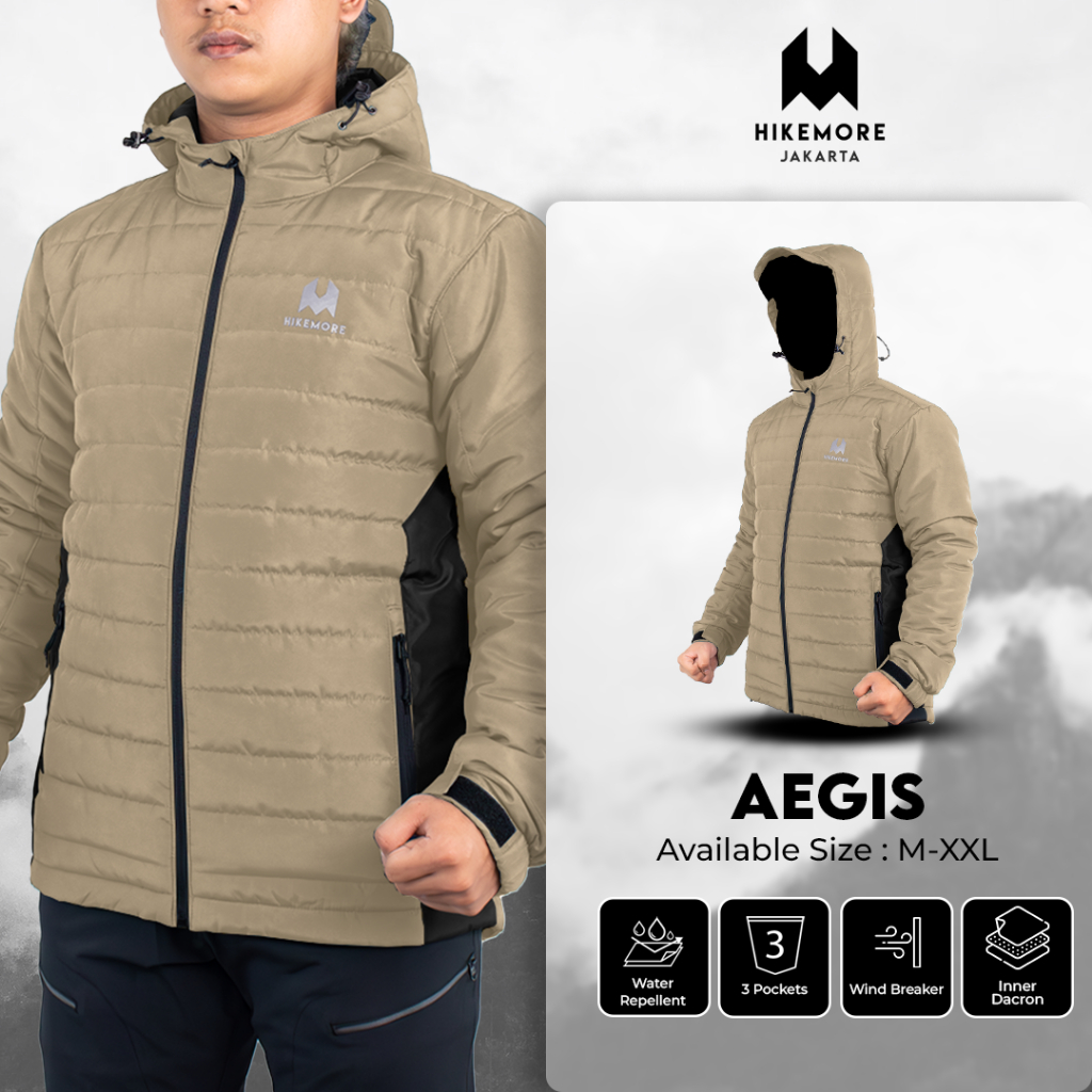Hikemore Jaket Puffer Aegis Thermal Water Repellent