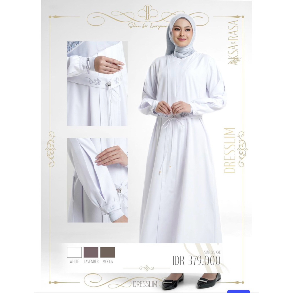 RABBANI ORI - gamis wanita DRESSLIM ALAVA