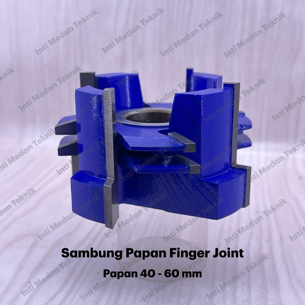 Pisau Profil Sambung Papan Finger Joint 18 - 60mm Mesin Router Spindle