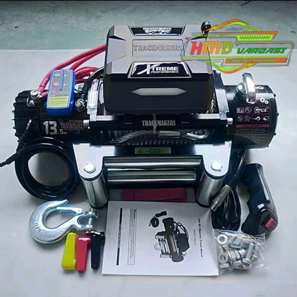 WINCH TRACKMAKERS 13000LBS TALI PLSMA 12VOLT - WINCH TALI DEREK MOBIL