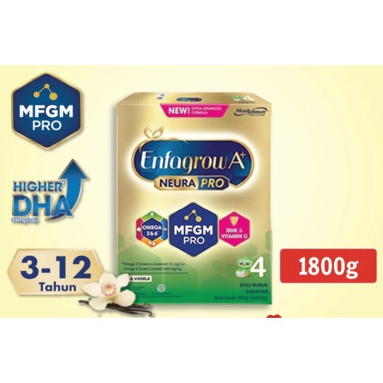Enfagrow A+ Tahap 4 Vanila 1800gr