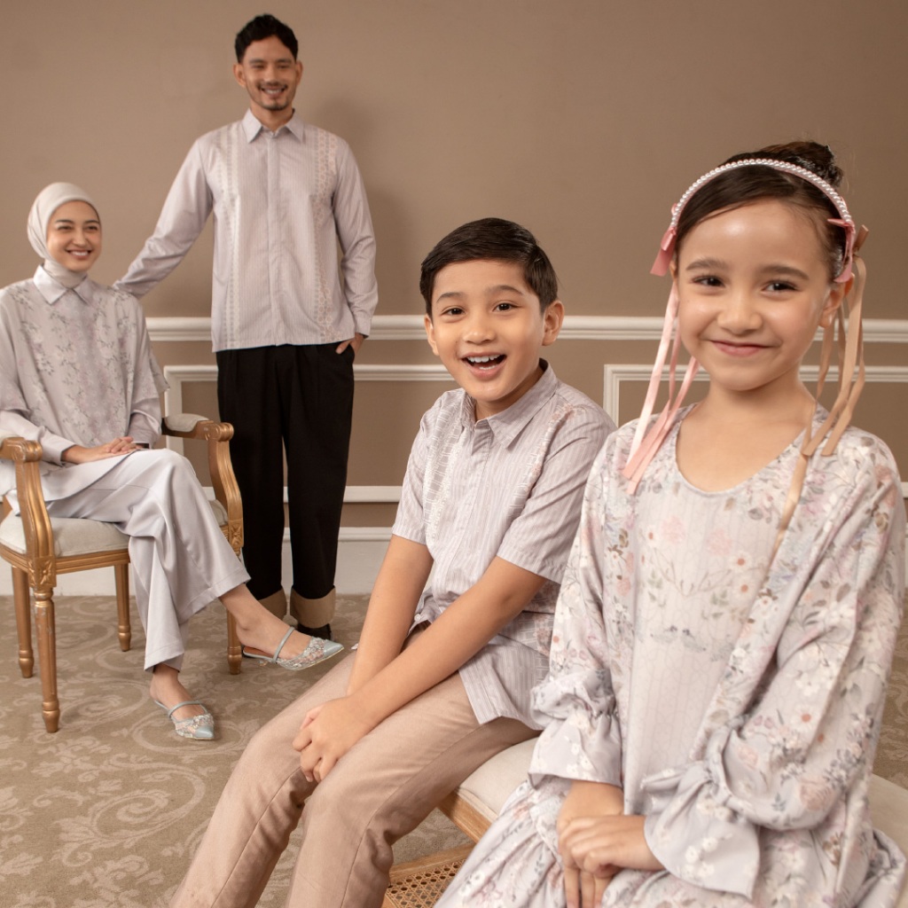 HijabChic Dawnlight Collection - Family Set - Sarimbit Keluarga - Baju Raya - Baju Lebaran