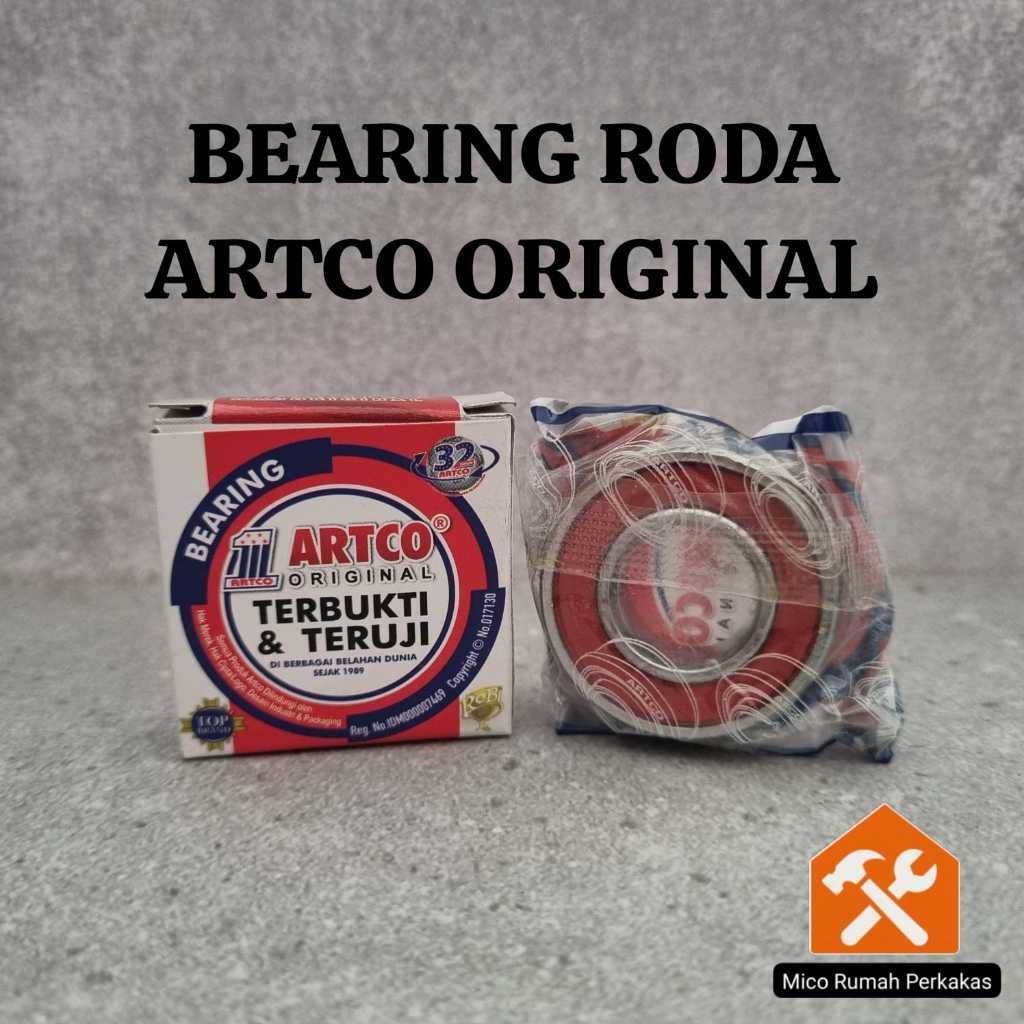 Bearing Laher ARTCO Tahan Lama dan Ringan Cocok untuk Gerobak Sorong ORIGINAL
