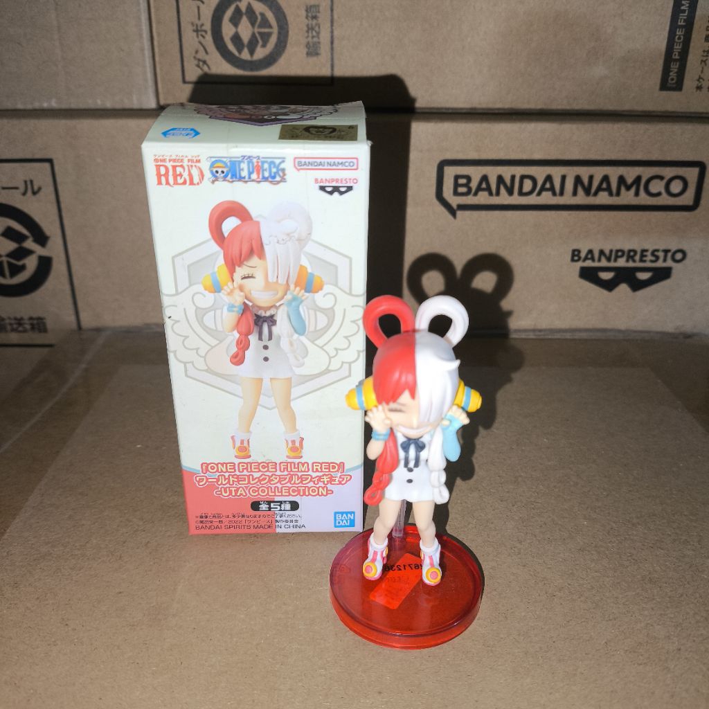 wcf one piece uta red luffy shanks crew akagami crew ichiban kuji masterlise pop max shf one piece